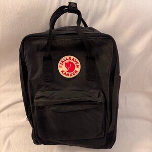 Fjallraven Kanken 15in Laptop Backpack - Black